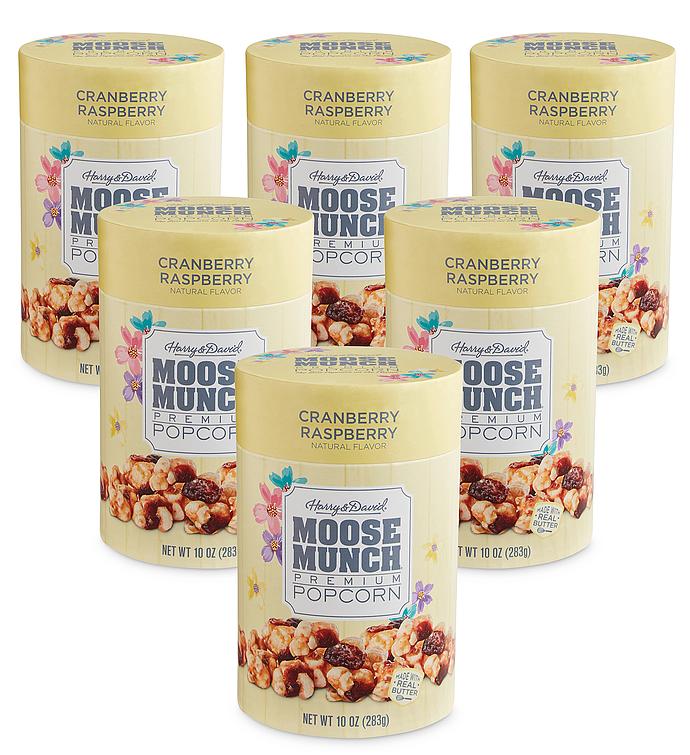 Moose Munch® Premium Popcorn Cranberry Raspberry 6-Pack